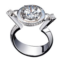 Торжественное событие – значит, бриллианты (точка). Кольцо Ice Diamond от buzzard